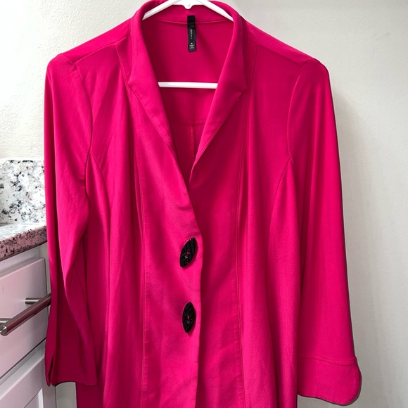 IC by Connie K Hot Pink Blouse - Picture 1 of 5
